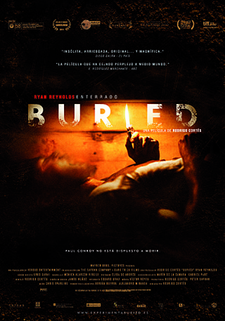 Cartel de Buried – Enterrado