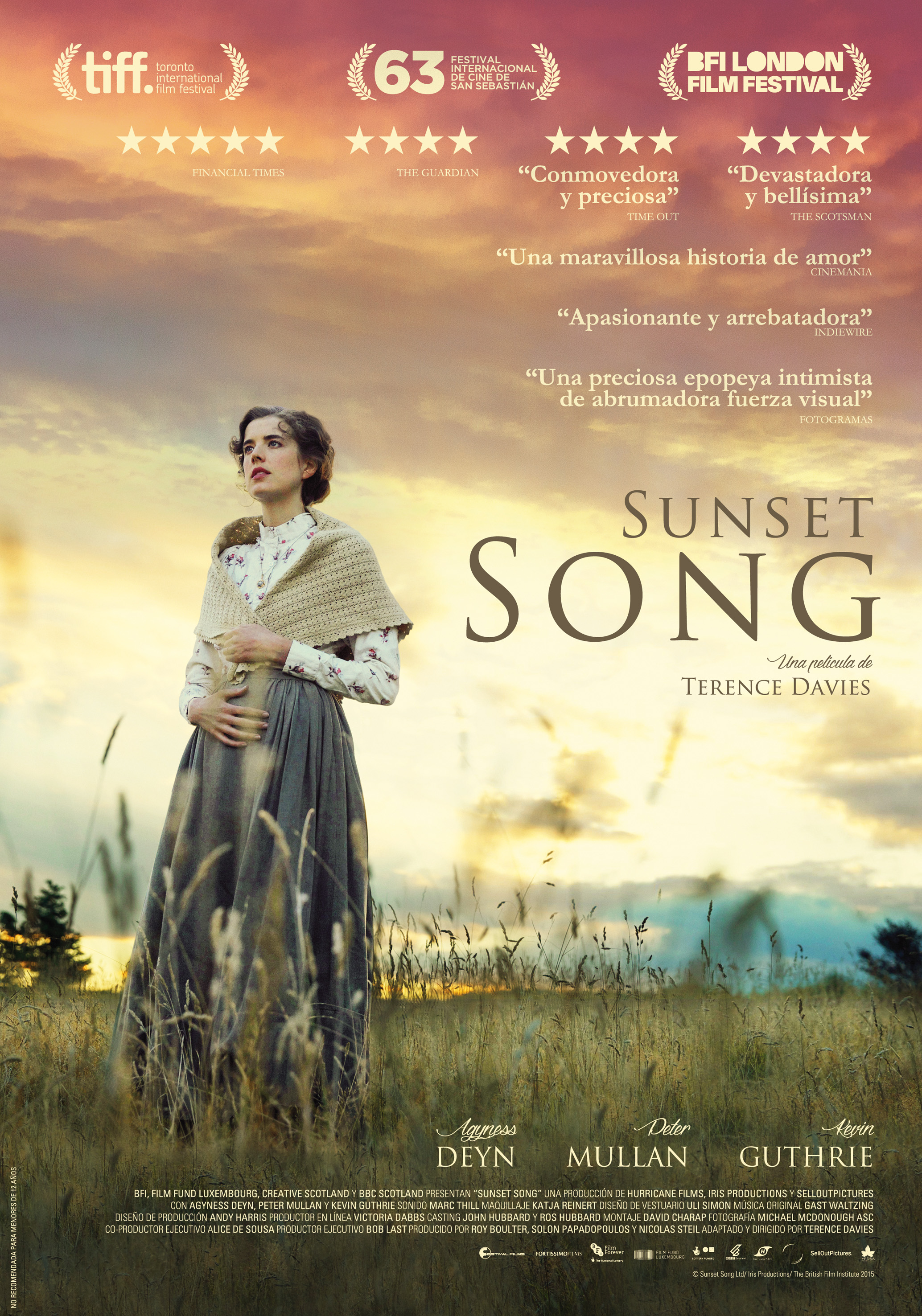 Cartel de Sunset Song