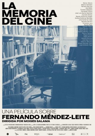 Cartel de La memoria del cine, una película sobre Fernando Méndez-Leite