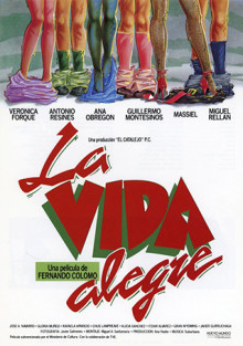 Cartel de La vida alegre