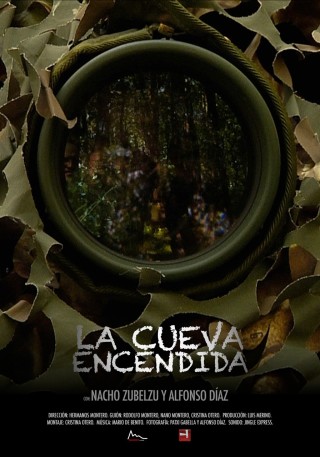 Cartel de La cueva encendida