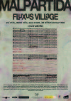 Cartel de Malpartida Fluxus Village
