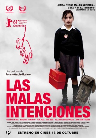 Cartel de Las malas intenciones