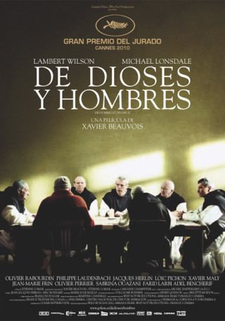 Cartel de De dioses y hombres