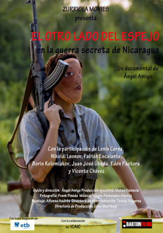 Cartel de El otro lado del espejo en la guerra secreta de Nicaragua