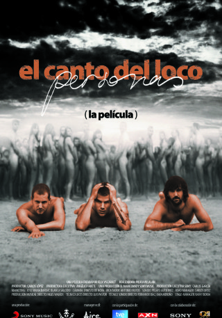 Cartel de El Canto del Loco. Personas (La película)