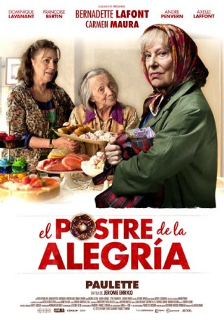 Cartel de El postre de la alegría