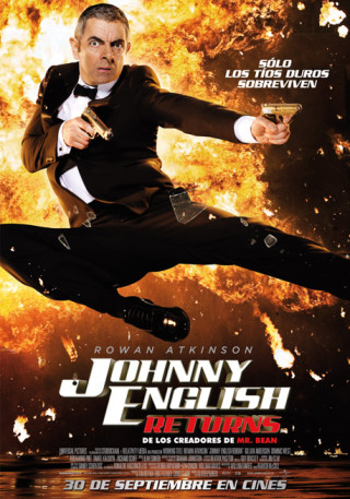 Cartel de Johnny English returns