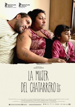 Cartel de La mujer del chatarrero