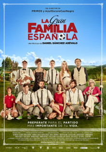 Cartel de La gran familia española