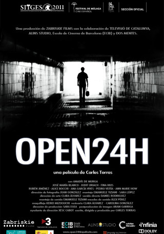 Cartel de Open 24H