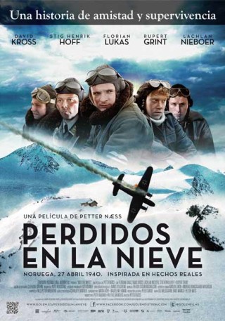 Cartel de Perdidos en la nieve