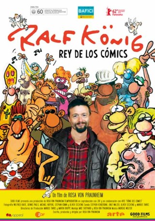 Cartel de Ralf König, rey de los cómics