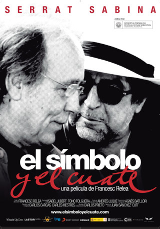 Cartel de Serrat y Sabina, el símbolo y el cuate