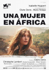 Cartel de Una mujer en África