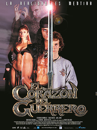 Cartel de El corazón del guerrero