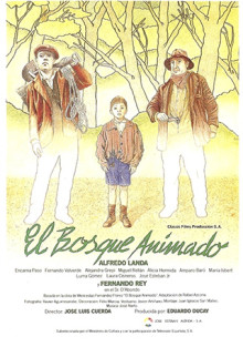 Cartel de El bosque animado