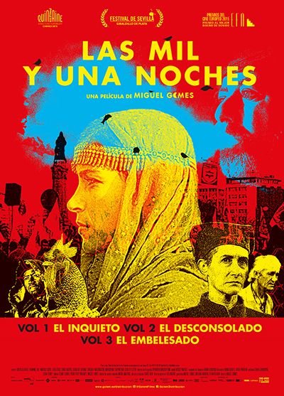 Cartel de Las mil y una noches: Vol.1, El inquieto