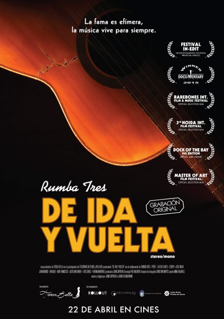 Cartel de Rumba Tres, de ida y vuelta