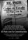 Cartel de El País con la Constitución
