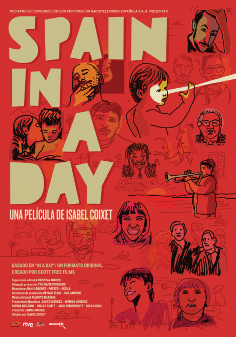 Cartel de Spain in a Day