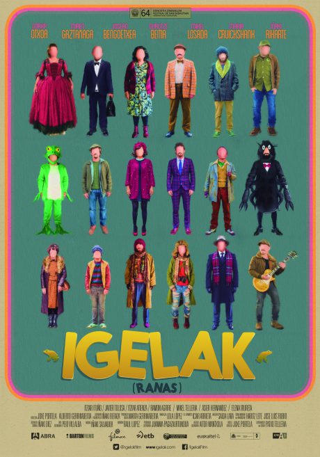 Cartel de Igelak (Ranas)