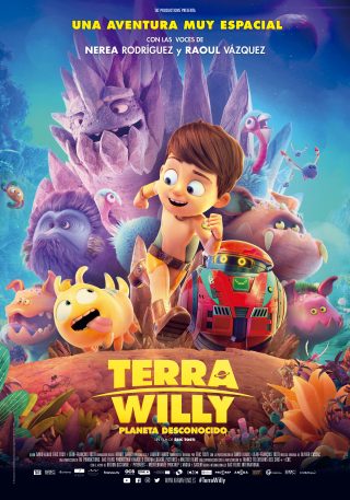 Cartel de Terra Willy: Planeta desconocido