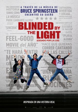 Cartel de Blinded by the light (Cegado por la luz)