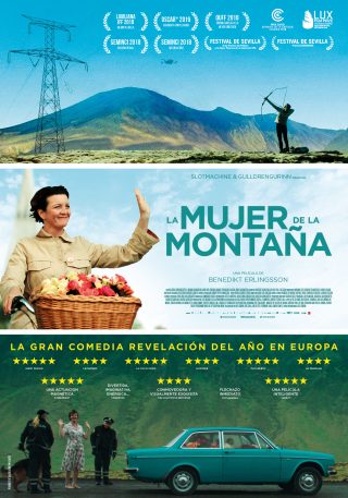 Cartel de La mujer de la montaña