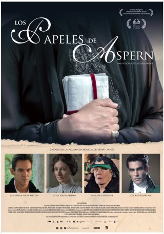 Cartel de Los papeles de Aspern