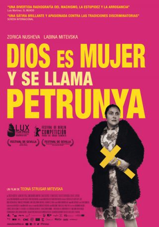 Cartel de Dios es mujer y se llama Petrunya