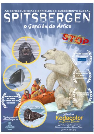 Cartel de Spitsbergen, o Gardián do Ártico