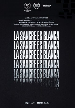 Cartel de La sangre es blanca