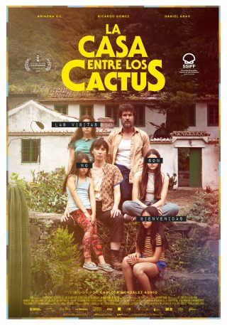 Cartel de La casa entre los cactus