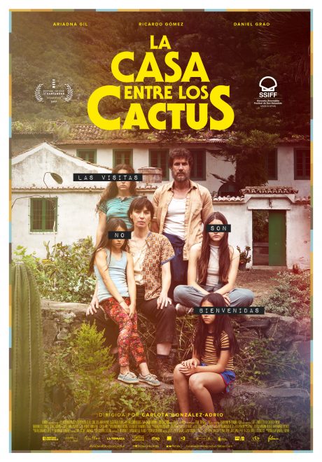 Cartel de La casa entre los cactus