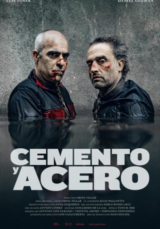 Cartel de Cemento y acero