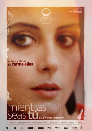 Cartel de Mientras seas tú, el aquí y ahora de Carme Elias