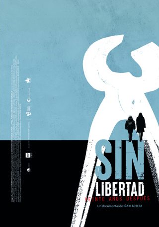 Cartel de Sin libertad. 20 años después.