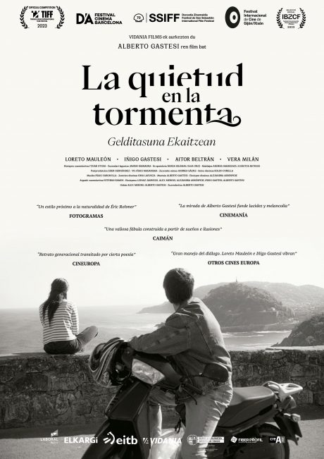 Cartel de La quietud en la tormenta (Gelditasuna ekaitzean)