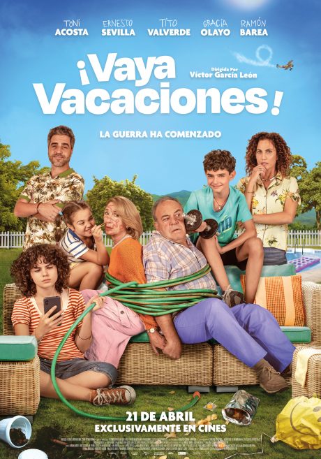 Cartel de ¡Vaya vacaciones!