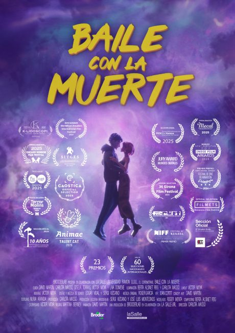 Cartel de Baile con la Muerte