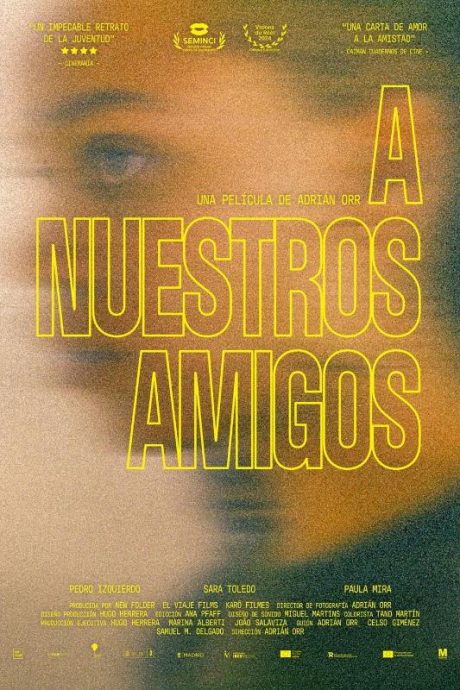 Cartel de A nuestros amigos