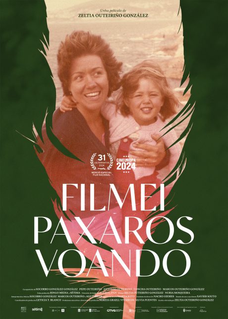 Cartel de Filmei paxaros voando