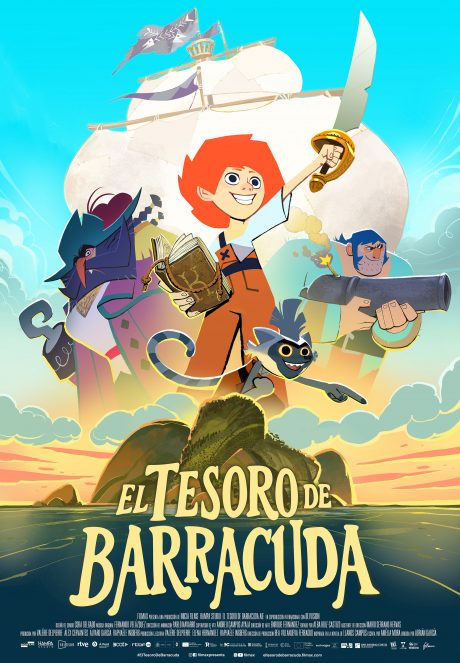 Cartel de El tesoro de Barracuda