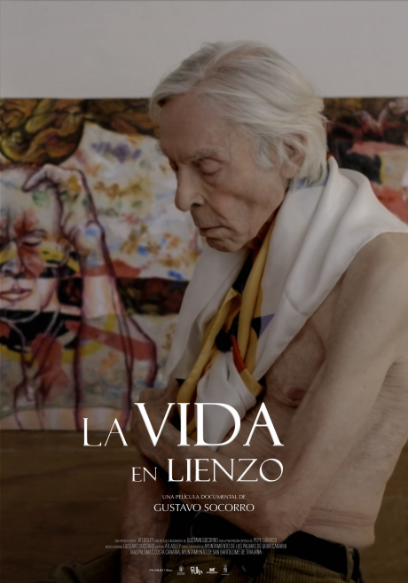 Cartel de La vida en lienzo
