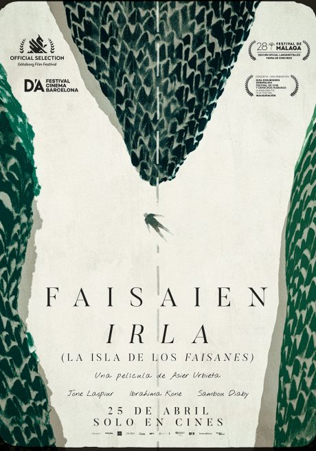 Cartel de Faisaien Irla. La Isla de los Faisanes