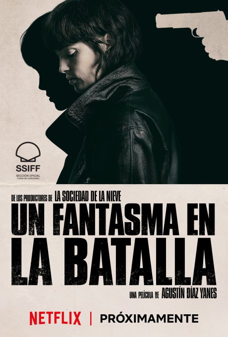 Cartel de Un fantasma en la batalla