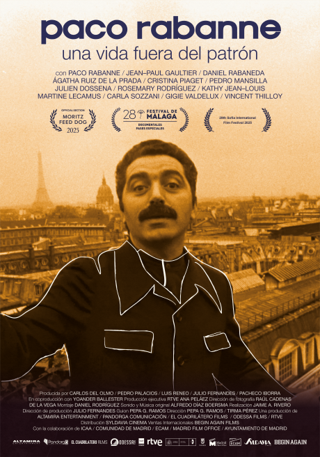 Cartel de Paco Rabanne. Una vida fuera del patrón