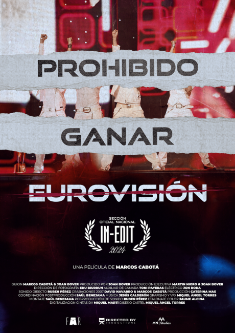 Cartel de Prohibido ganar Eurovisión