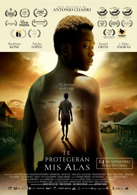 Cartel de Te protegerán mis alas